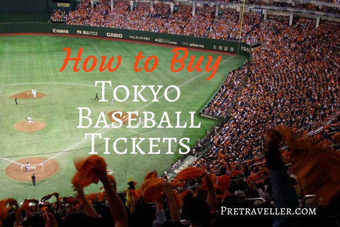 How to Buy Tokyo Baseball Tickets including Yomiuri Giants