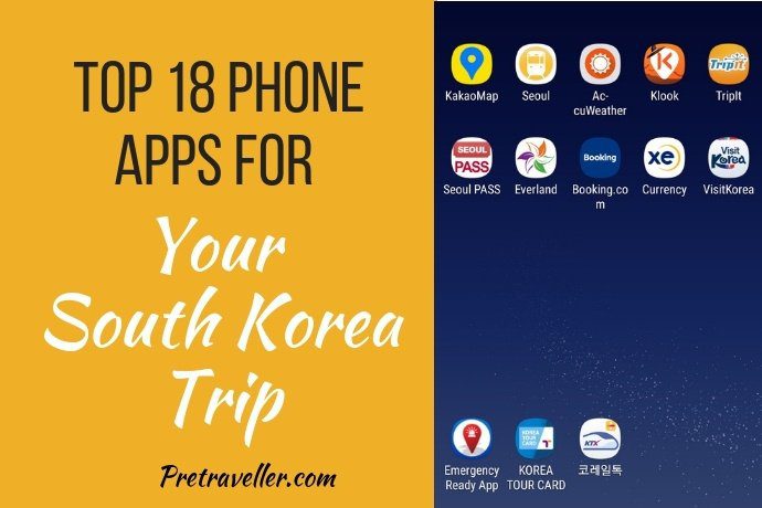 Phone Apps for South Korea Trip
