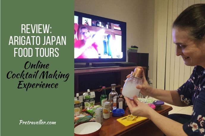 Review - Arigato Japan Food Tours Online Cocktail Making Experience