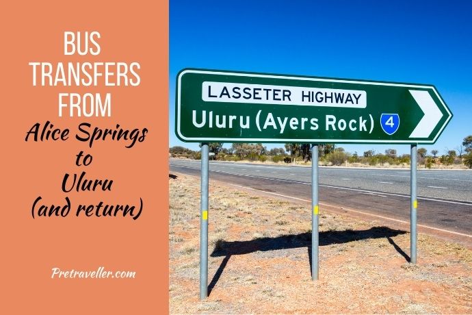 Bus Alice Springs to Uluru